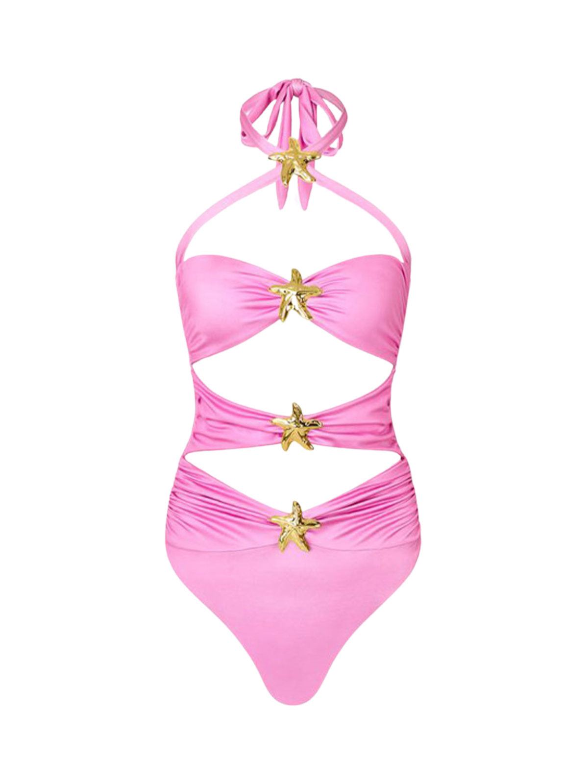 Bhavya Yıldız Denizatı Mayo İkili Set Pembe