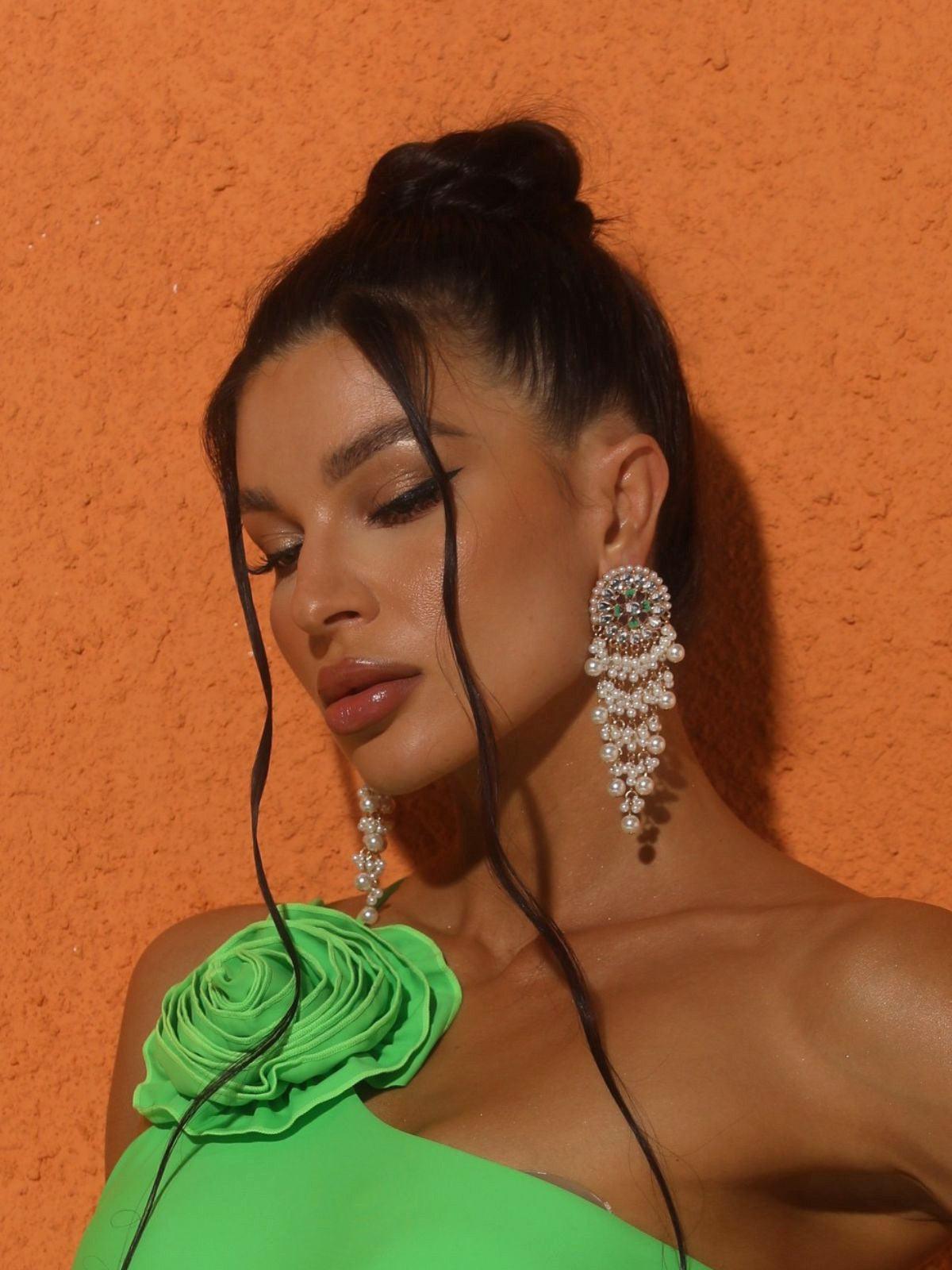 Brioni İnci Franj Earringleri