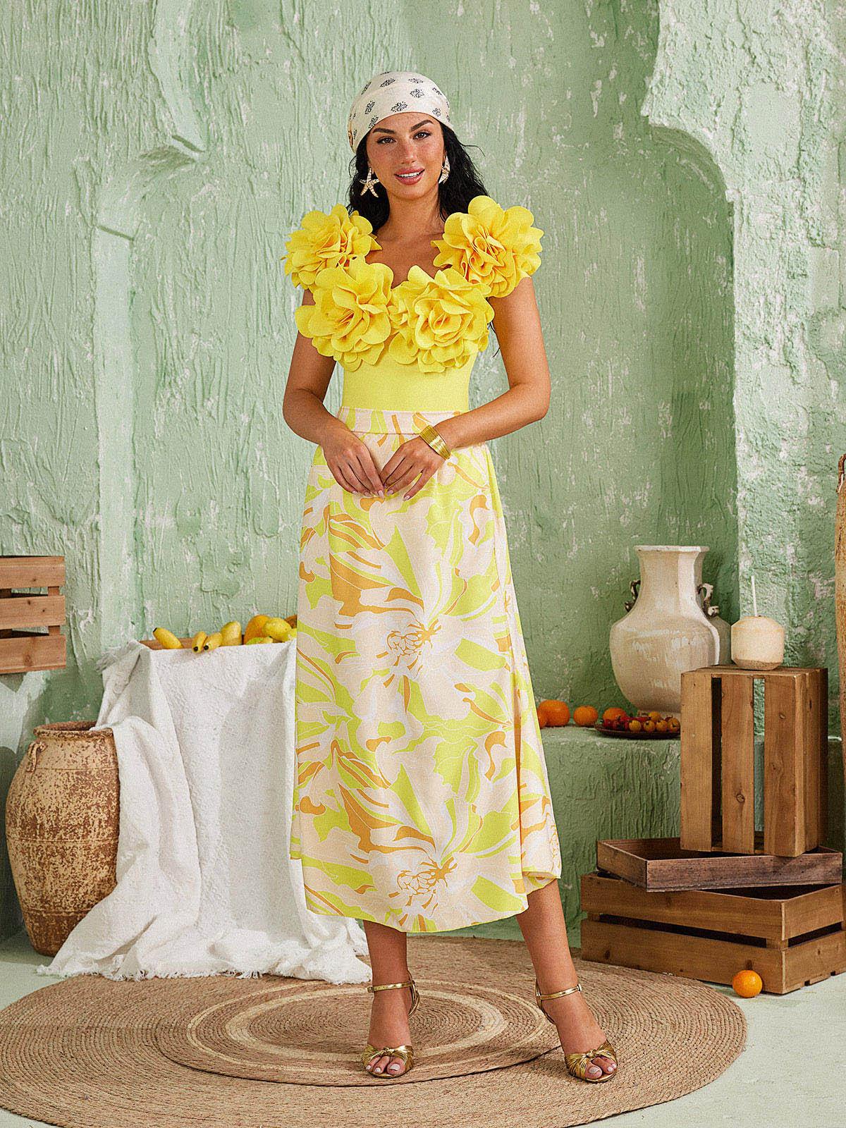 Cornelius Çiçekli Mayo İki Parça Set