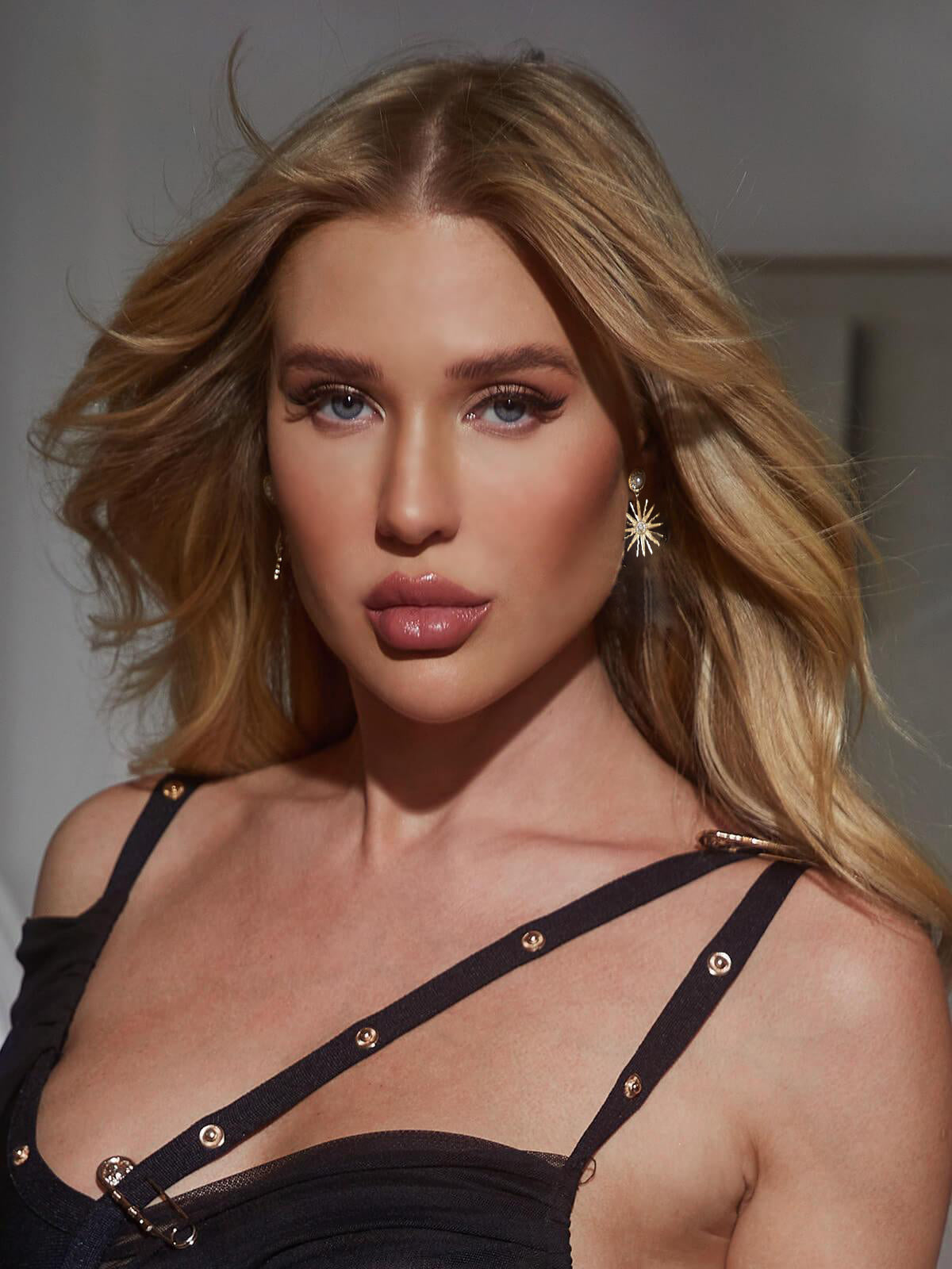 Evelina İnci Güneş Küpeleri