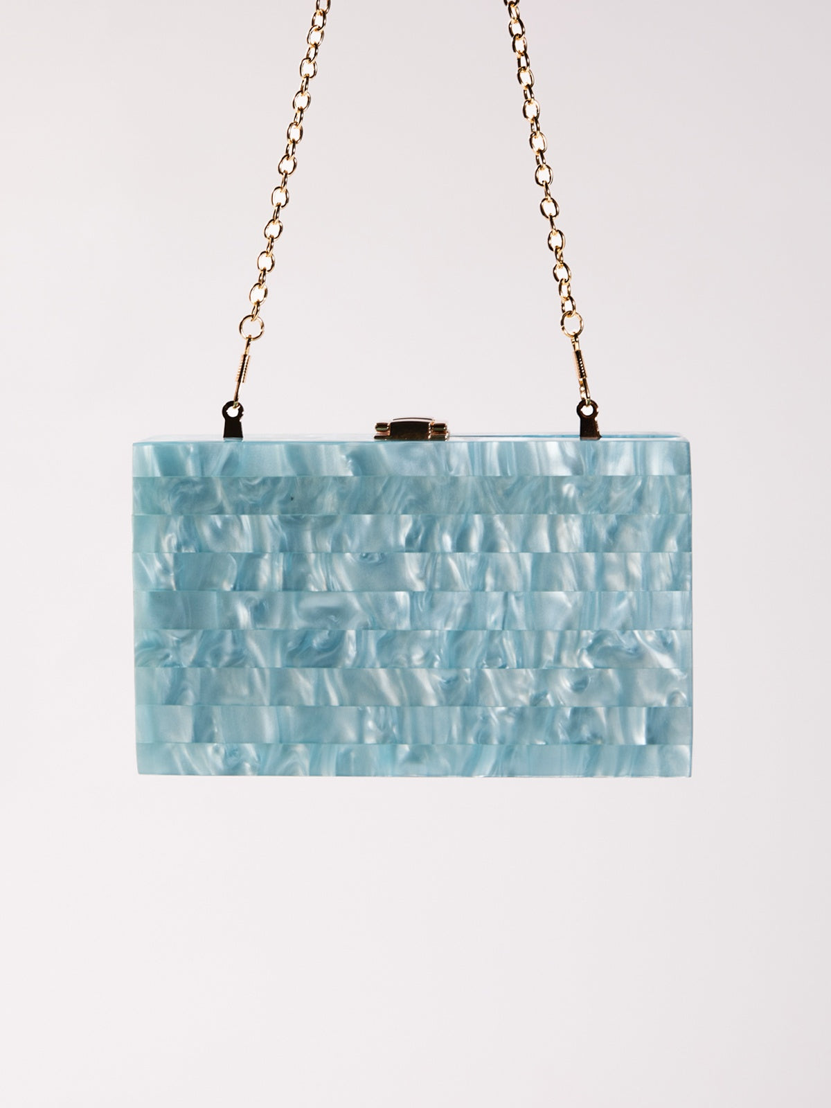 Majken Akrilik Dönüştürülebilir Clutch - Gökyüzü