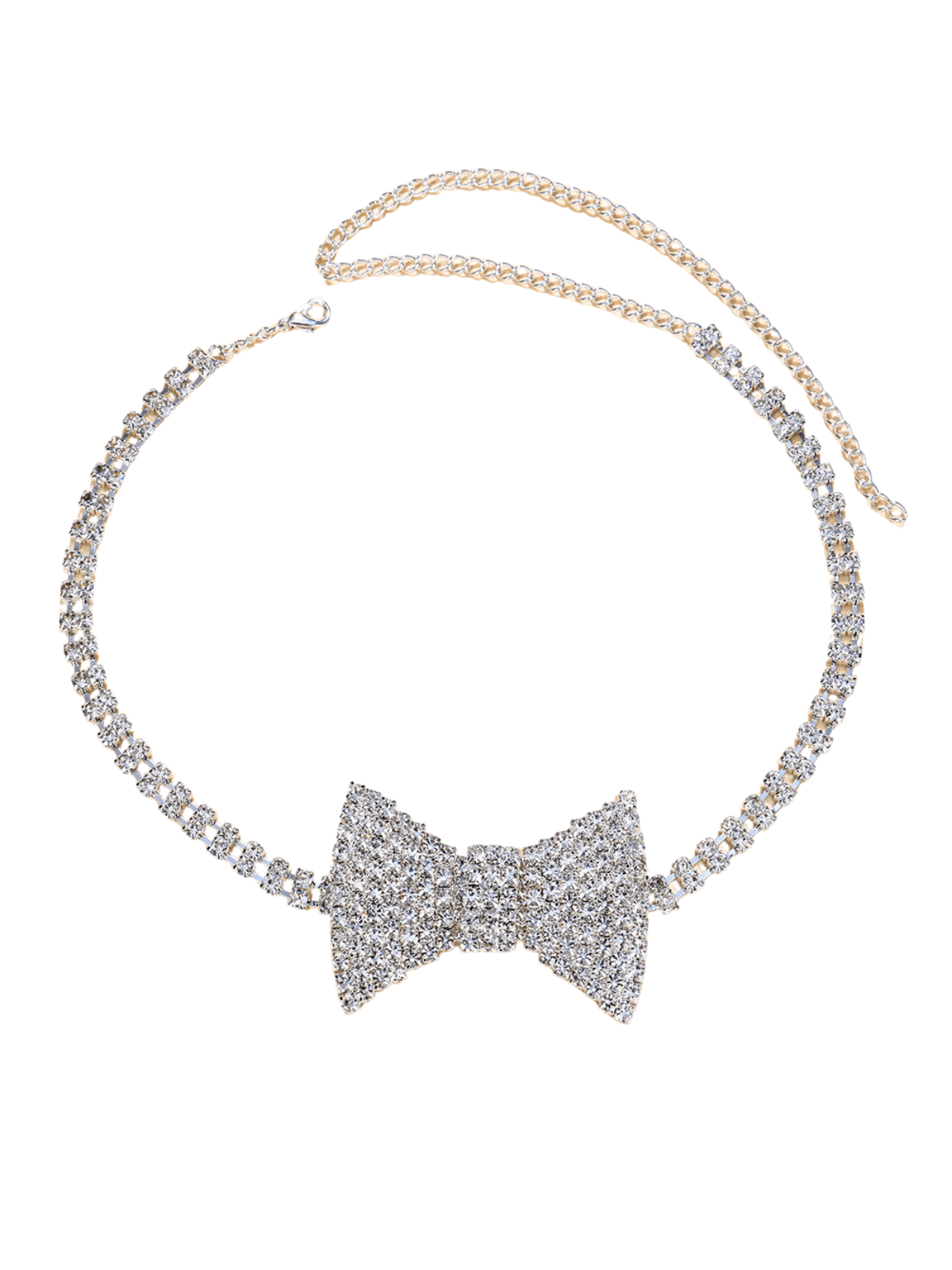 Melrose İkili Kristal Choker