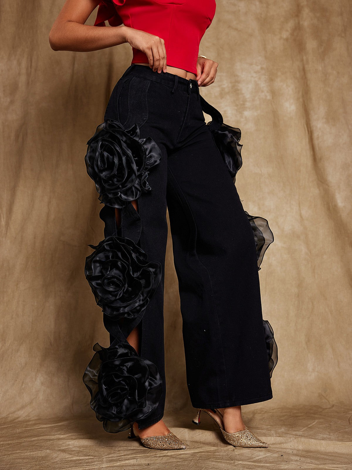 Nathan Çiçekli Hollow Jean