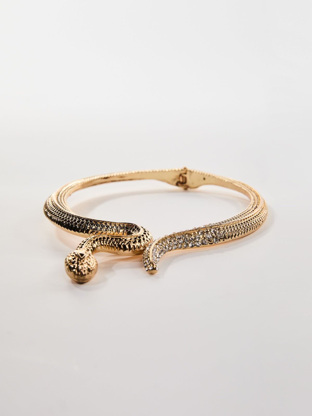 Oexara Yılan Kristal Choker