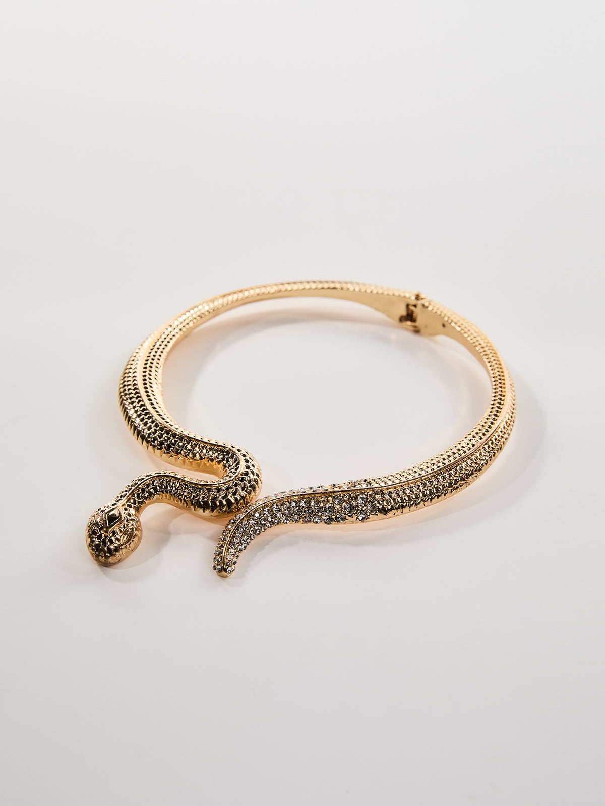 Oexara Yılan Kristal Choker