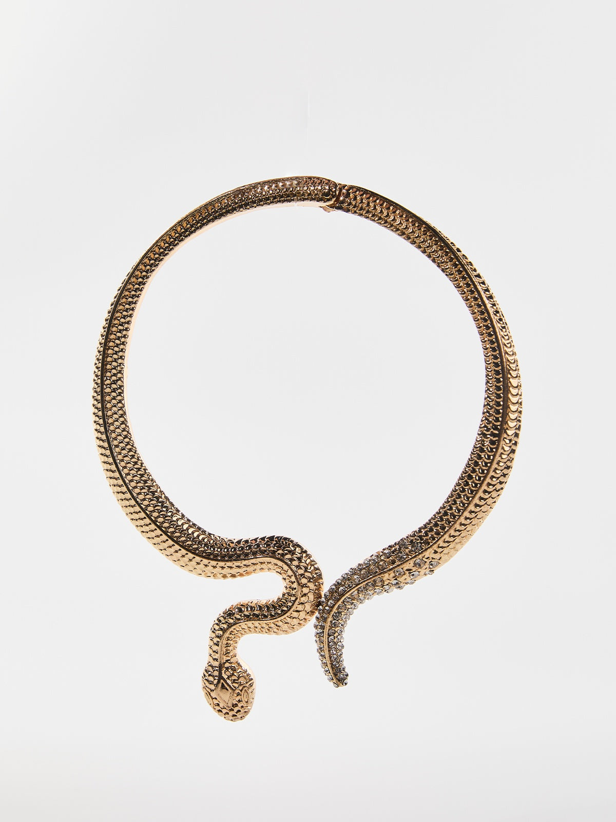 Oexara Yılan Kristal Choker