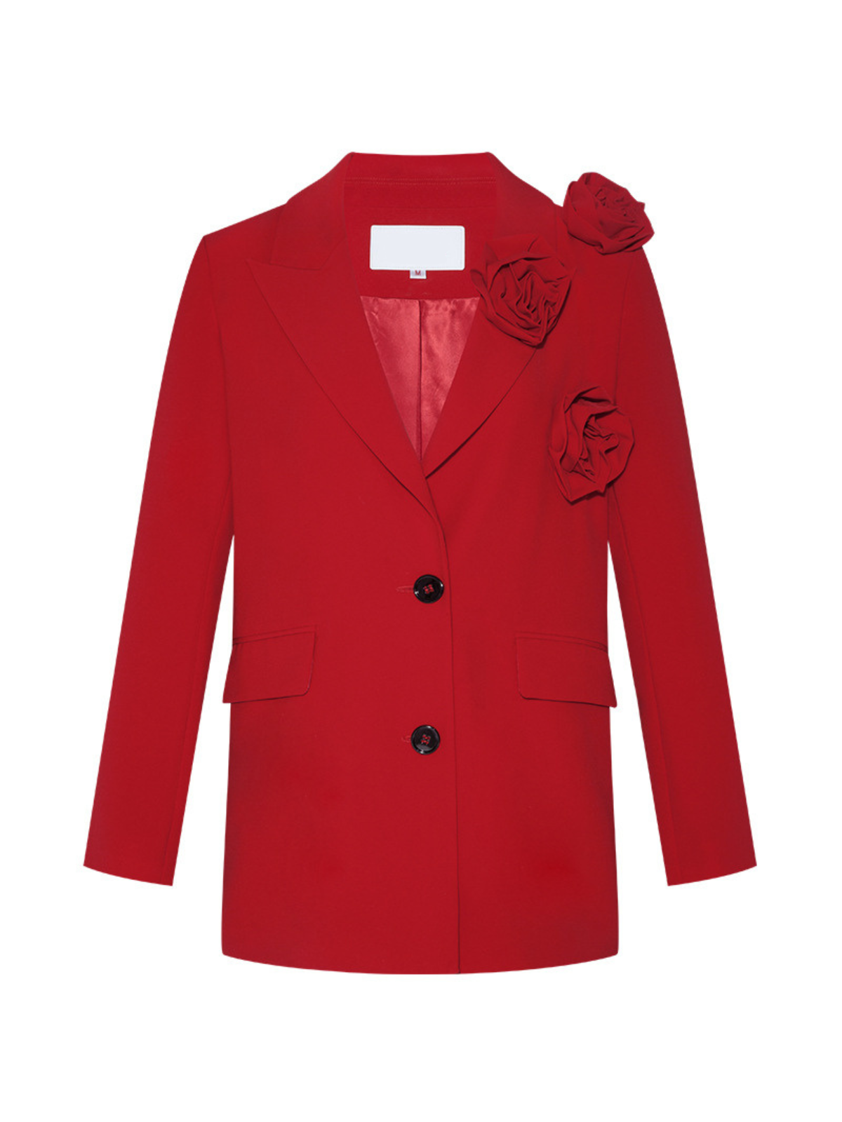 Tambi Uzun Kollu Çiçek Blazer Seti