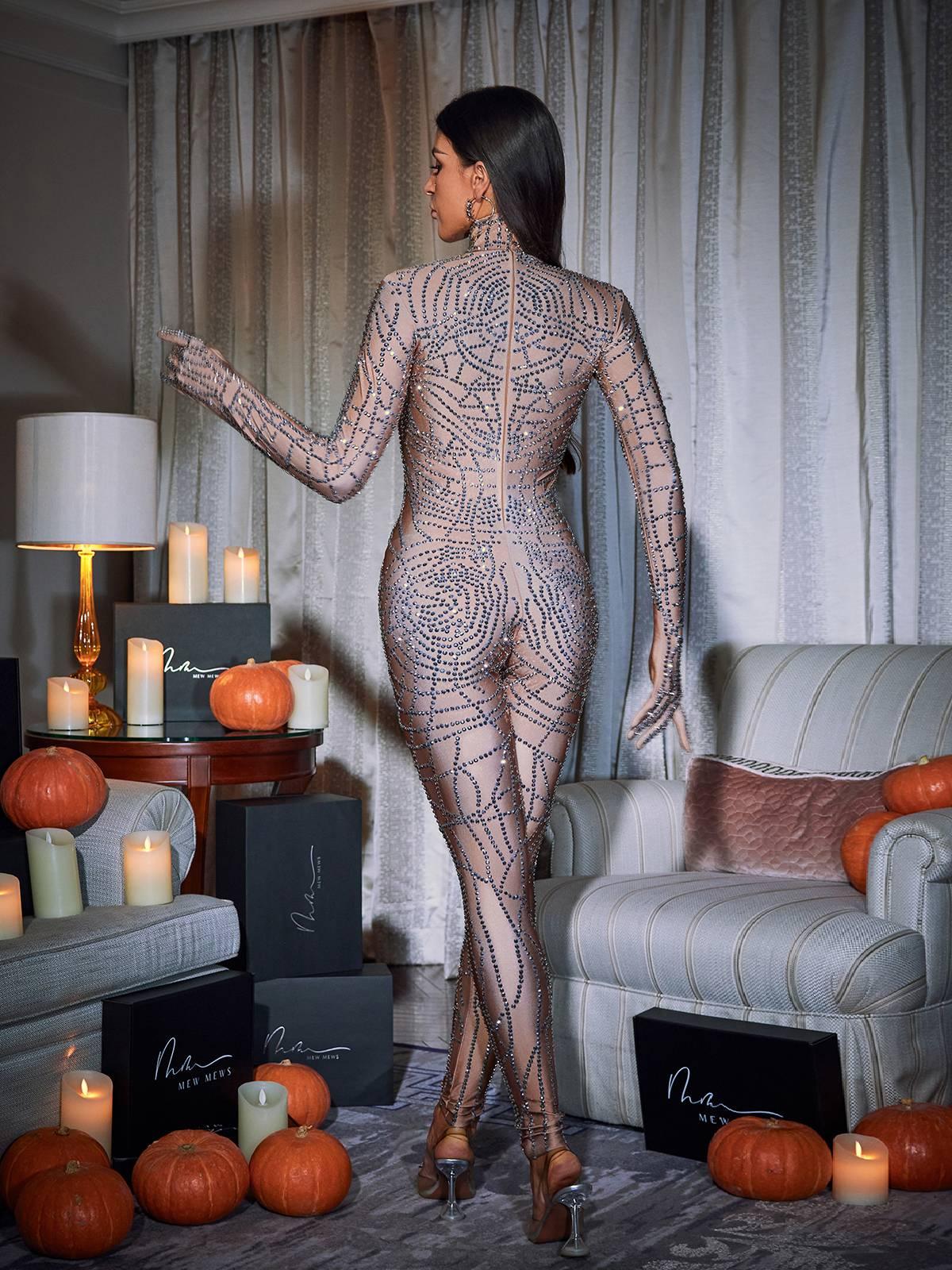 Chimera Cobweb Rhinestone Tulum