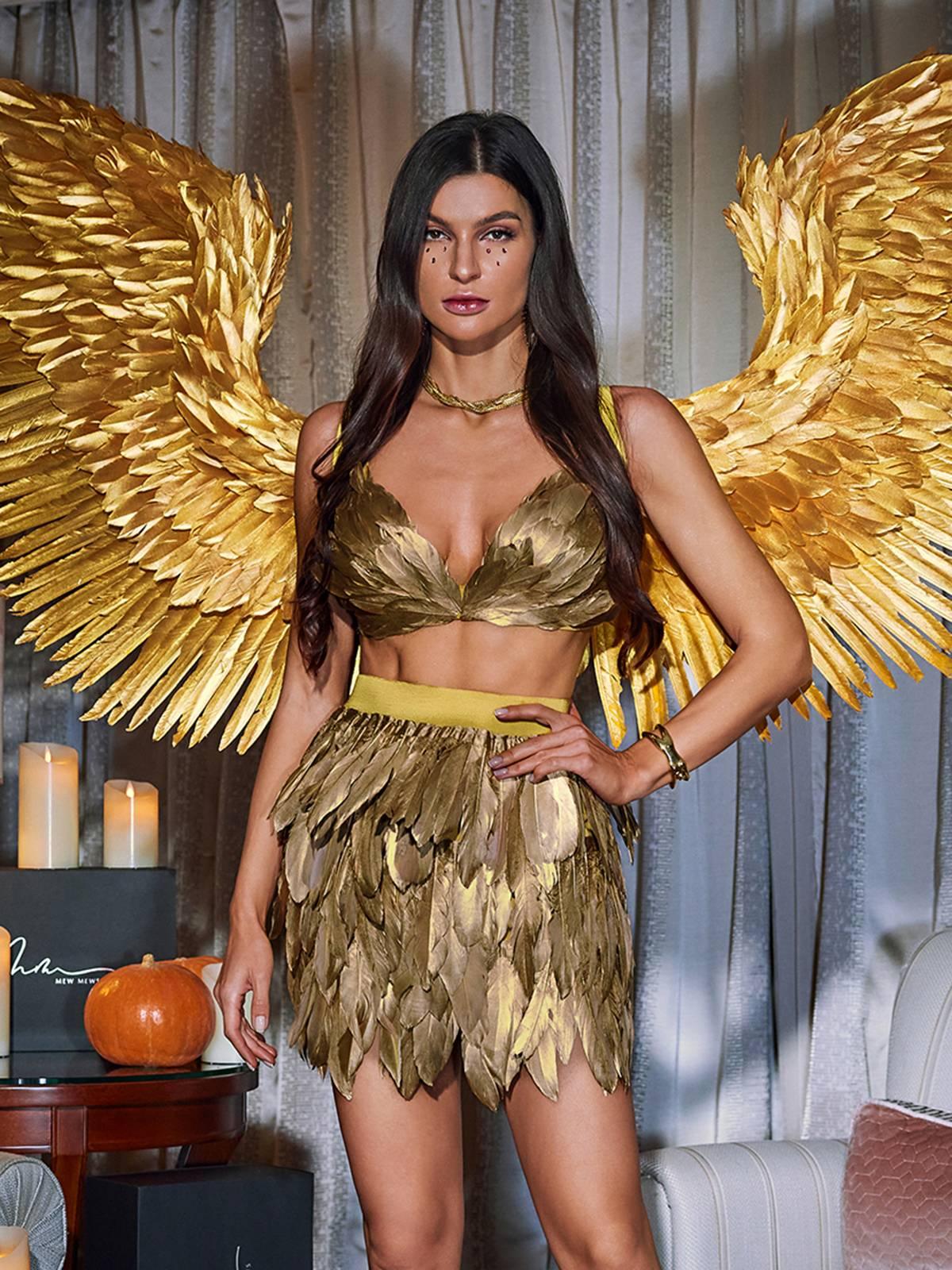 Eir Tüy Kenarlı Etek Seti