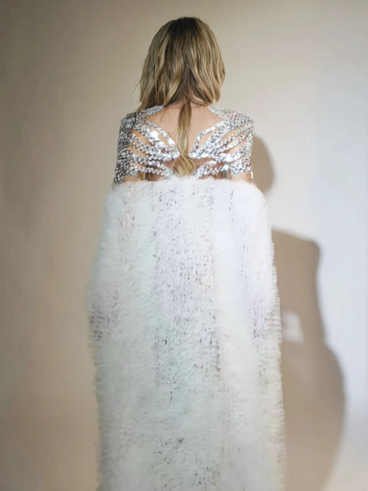 Eorkonweald Payet Tül Maxi Elbise