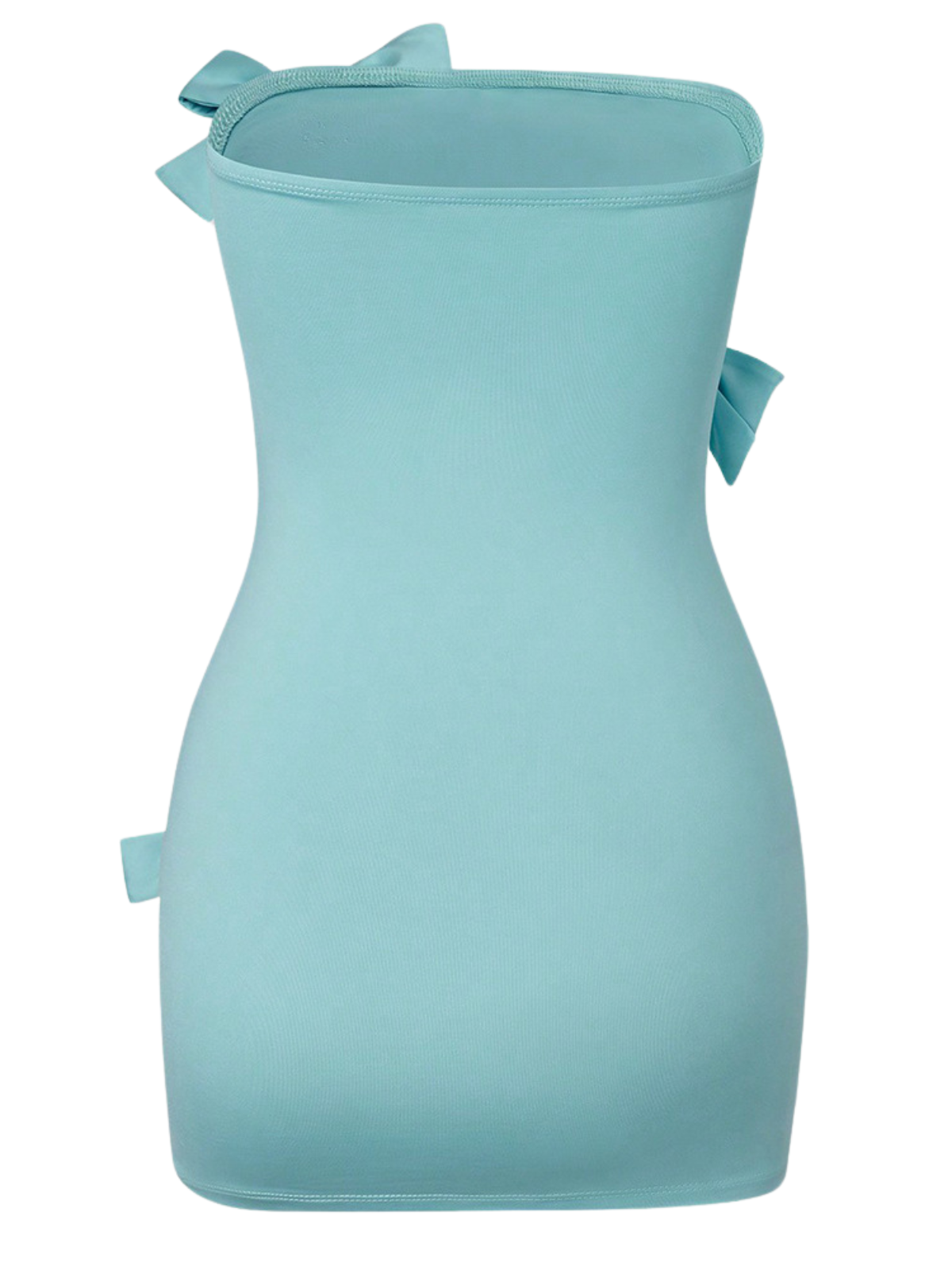 Jorunn Straplez Rhinestone Bows Mini Elbise