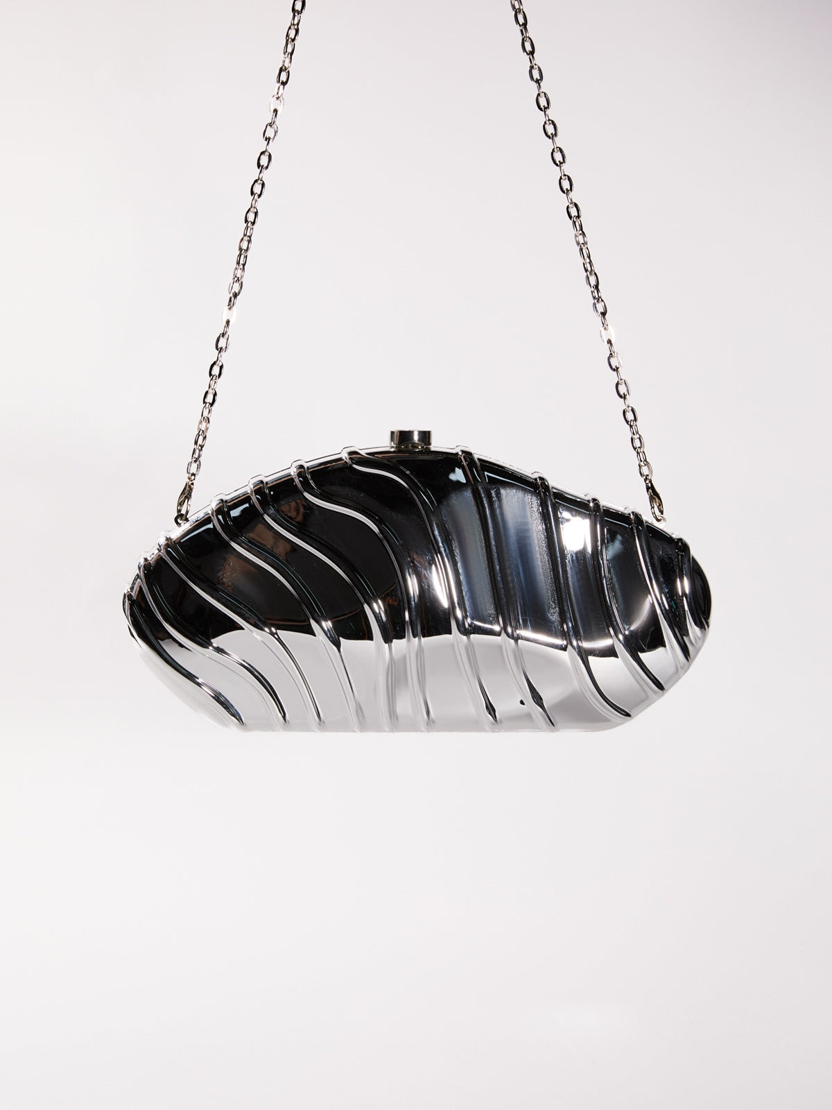 Mairi Metalik Akrilik Dönüştürülebilir Clutch