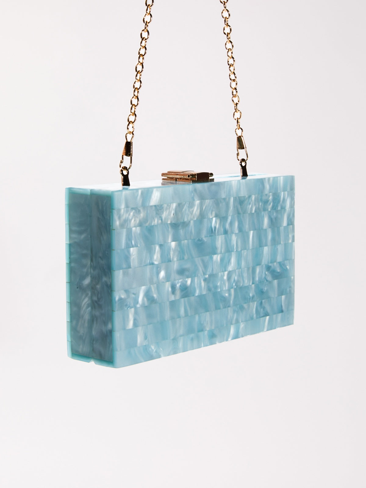 Majken Akrilik Dönüştürülebilir Clutch - Gökyüzü
