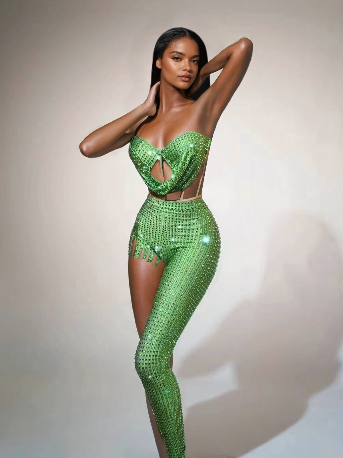 Tolliver Kristal Pantolon Seti