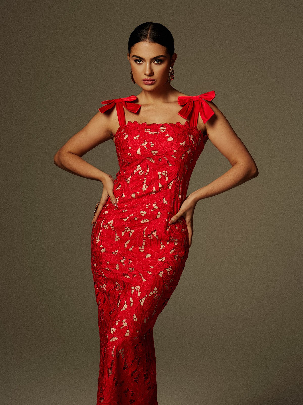 Zerrin Kemer Çiçekli Maxi Elbise